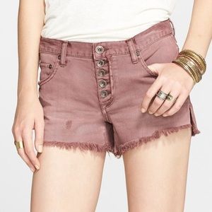 🍒FP Pink Denim Shorts 🌸